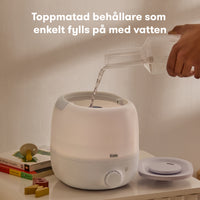 3-i-1 Luftfuktare + diffuser + nattlampa