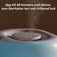 3-i-1 Luftfuktare + diffuser + nattlampa