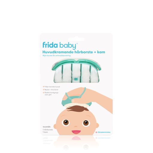 Huvudkramande hårborste + kam