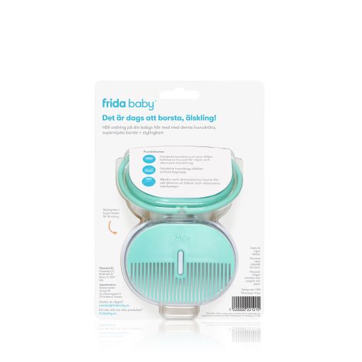 Huvudkramande hårborste + kam